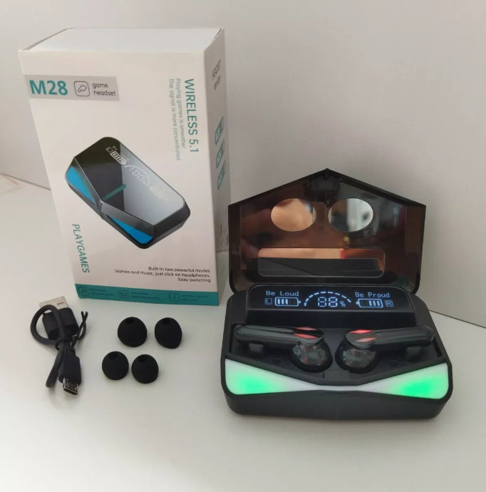 🎧✨ AUDÍFONOS M28 + Un REGALO a tu ELECCIÓN 💎🎁