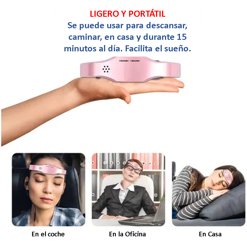 😴💆♂️✨ Masajeador de Cabeza Dulces Sueños ✨💆♀️😴