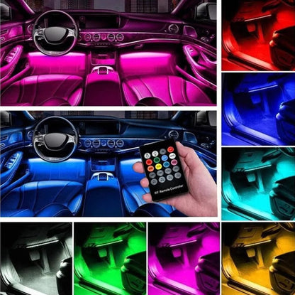 Set de Luces Led Interiores para Autos