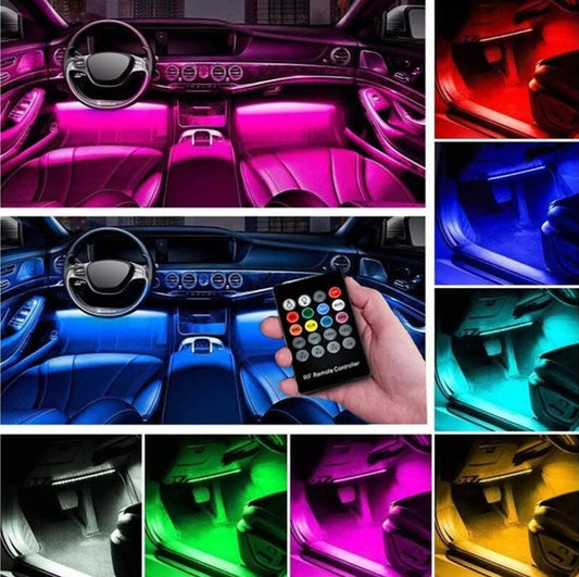 Set de Luces Led Interiores para Autos