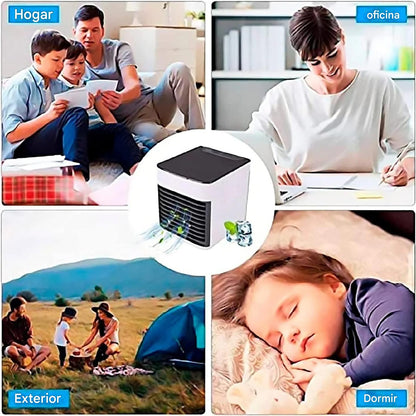 🌈☀️❄️✨ Mini Aire Acondicionado (2 X 1) 💨💙☀️🌈