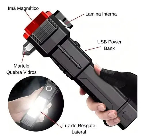 🌟🔦 LINTERNA MARTILLO + ¡Un REGALO a tu ELECCIÓN! 🎁🛠🔥