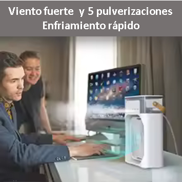 🌬️💨 Ventilador 3 en 1 (2 x 1)❄️🔥💡 🌈✨