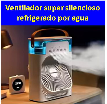 🌬️💨 Ventilador 3 en 1 (2 x 1)❄️🔥💡 🌈✨
