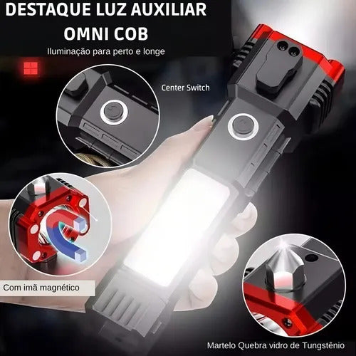 🌟🔦 LINTERNA MARTILLO + ¡Un REGALO a tu ELECCIÓN! 🎁🛠🔥
