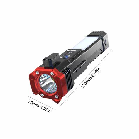 🌟🔦 LINTERNA MARTILLO + ¡Un REGALO a tu ELECCIÓN! 🎁🛠🔥
