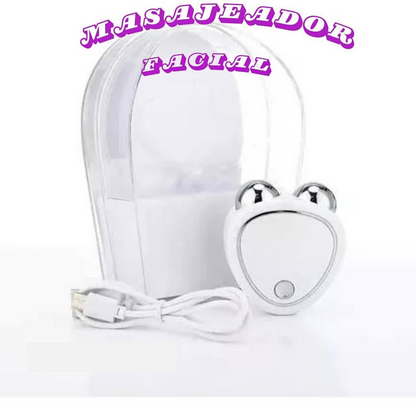 ✨💆‍♀️⚡ Masajeador Microcorriente Blanco ⚡💆‍♂️✨