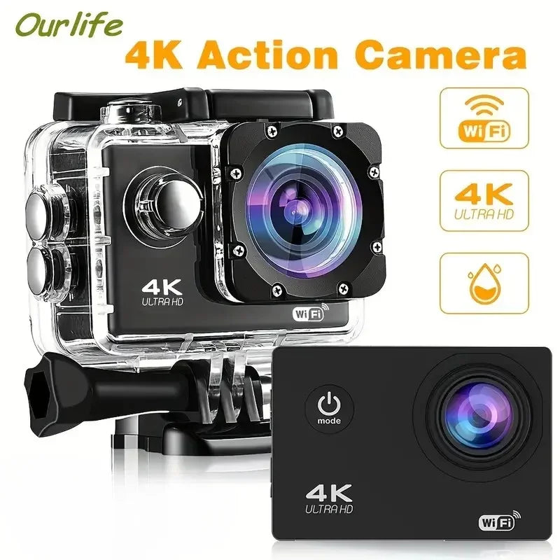 📸 Cámara GO PRO 4K 🎥 + 🎁 ¡Un REGALO a tu ELECCIÓN! 🛍️✨