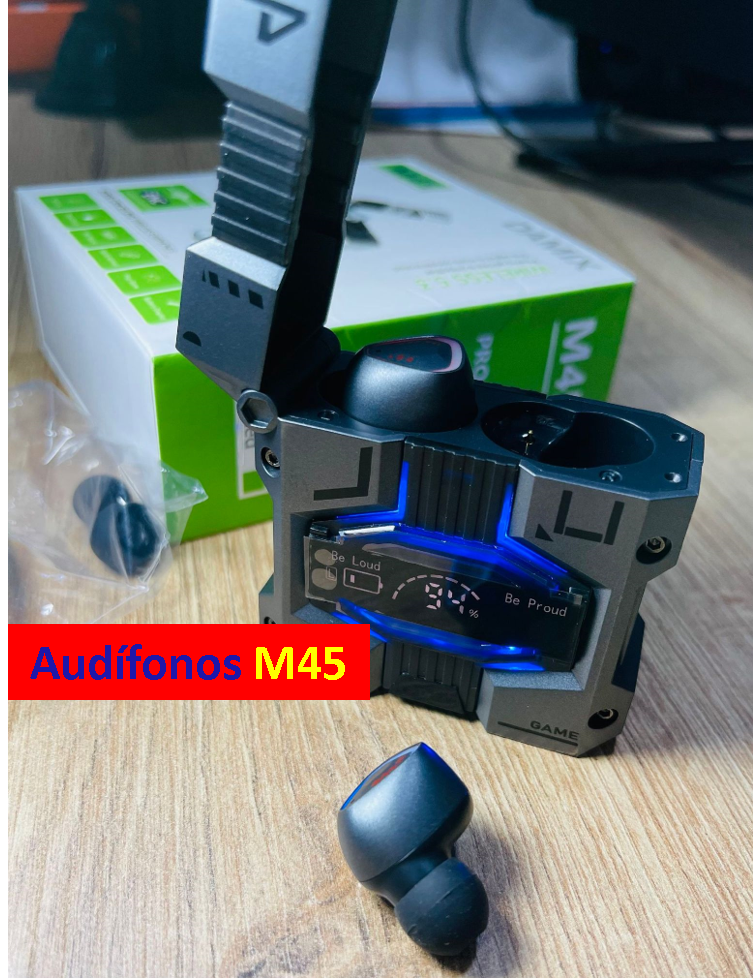 🎧✨ AUDÍFONOS M45 🔊🎶 💖 + 🎁Un REGALO a tu ELECCIÓN 🛍️🌟