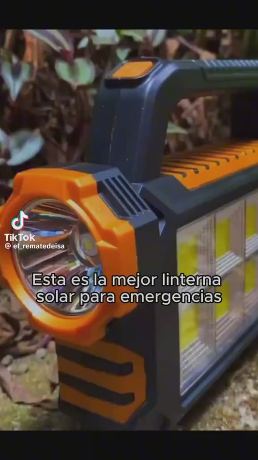 Linterna Multifuncional Solar