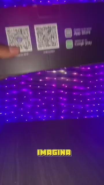 ✨🪟🌈 Cortina Inteligente 3D LED 🌈🪟✨