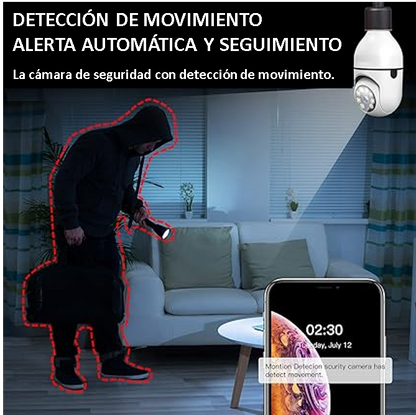 💡📷 FOCO Cámara WiFi 🌐 🎁✨ + Un REGALO 🎯 a tu ELECCIÓN 🛍️💖