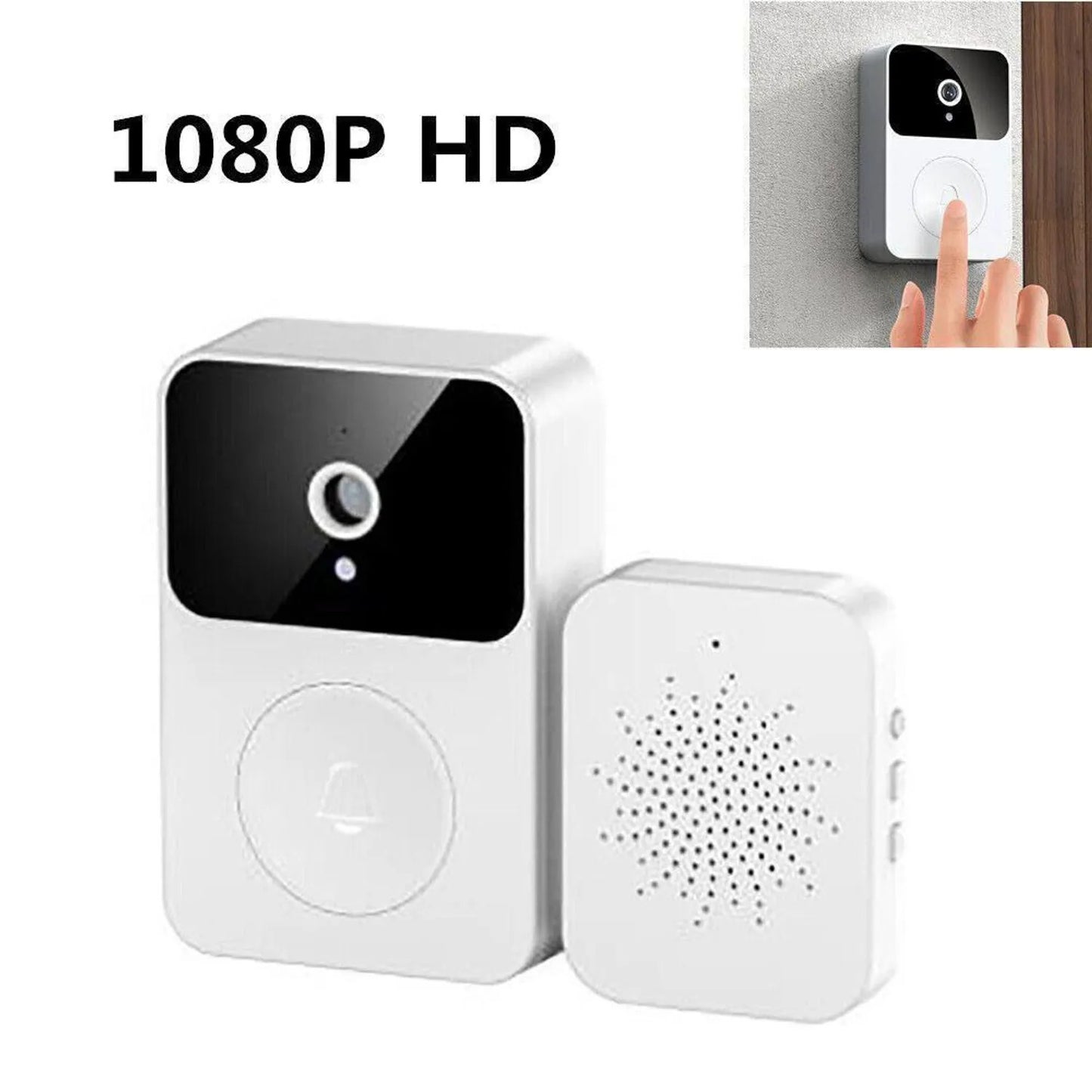 Timbre Inalámbrico con Cámara HD
